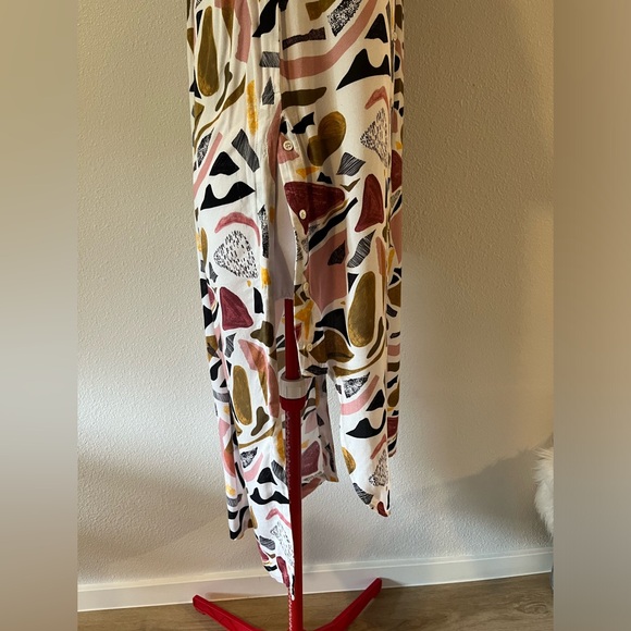 34N 118W Busby Shirt Dress in Multiprint - Picture 5 of 6